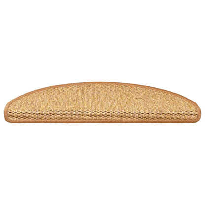 Tappeti Autoadesivi Scale Aspetto Sisal 15pz 65x21x4 Sisal