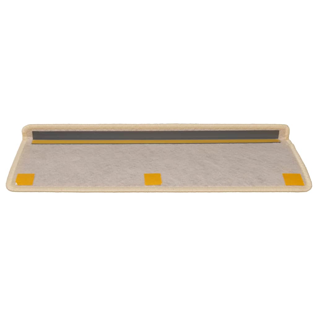 Tappeti Autoadesivi Scale Aspetto Sisal 15 pz 65x21x4 cm Berber