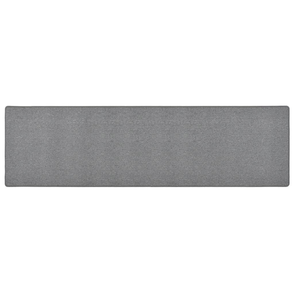 Tappeto Corsia Grigio Scuro 50x200 cm