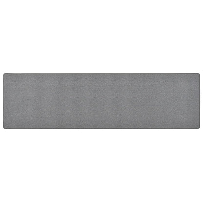 Tappeto Corsia Grigio Scuro 50x200 cm
