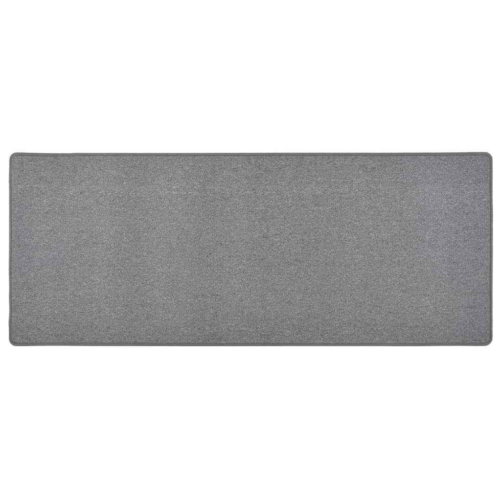Tappeto Corsia Grigio Scuro 80x200 cm