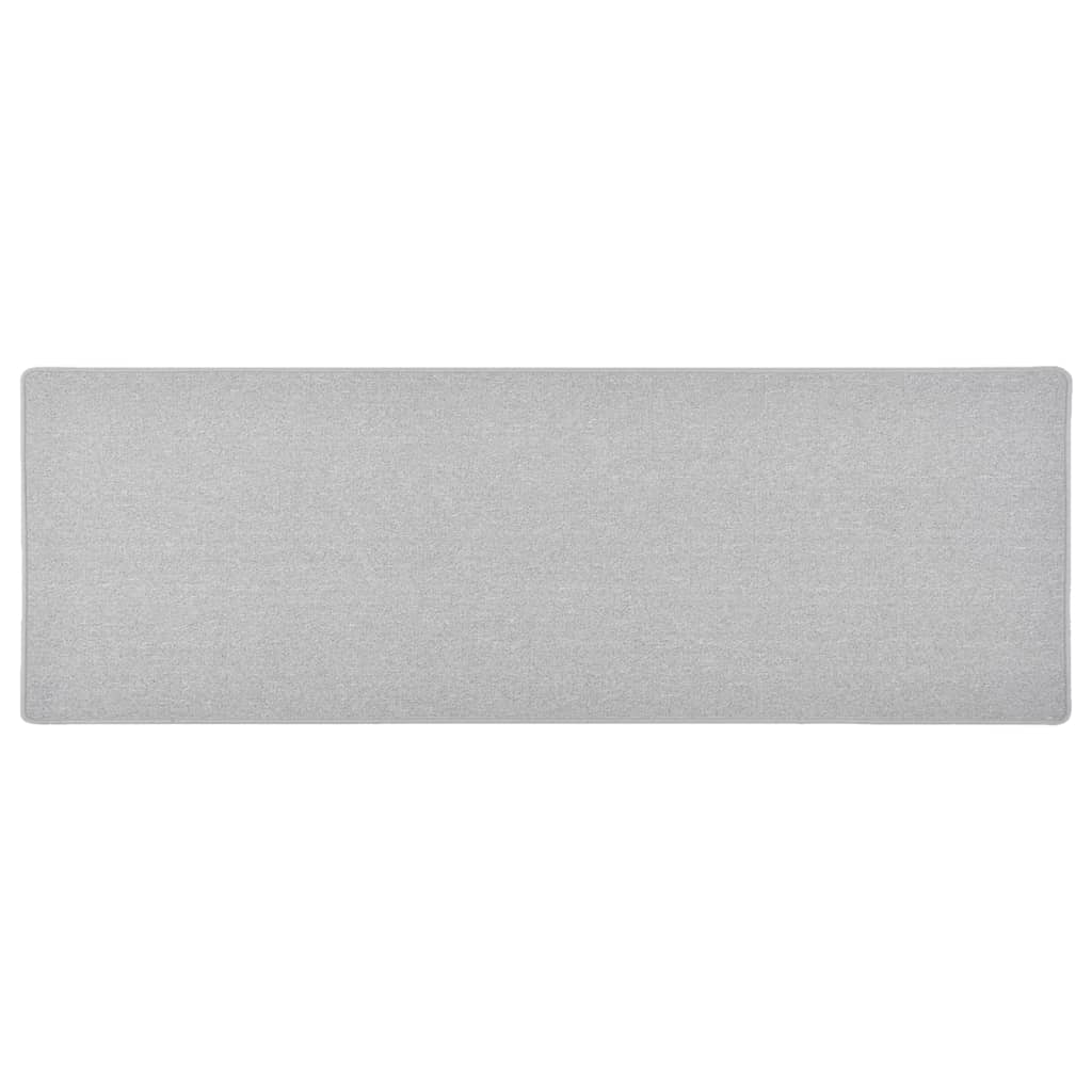 Tappeto Corsia Grigio Chiaro 50x150 cm