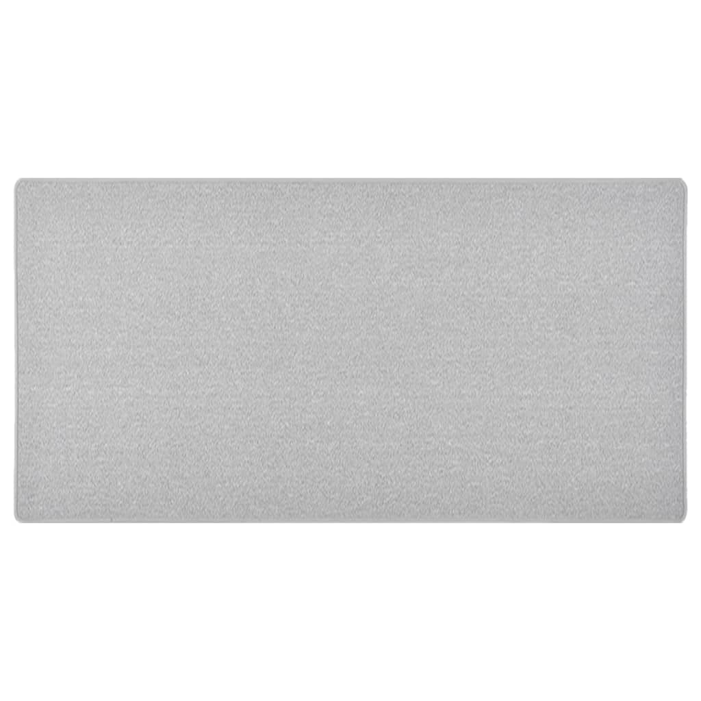 Tappeto Corsia Grigio Chiaro 80x150 cm