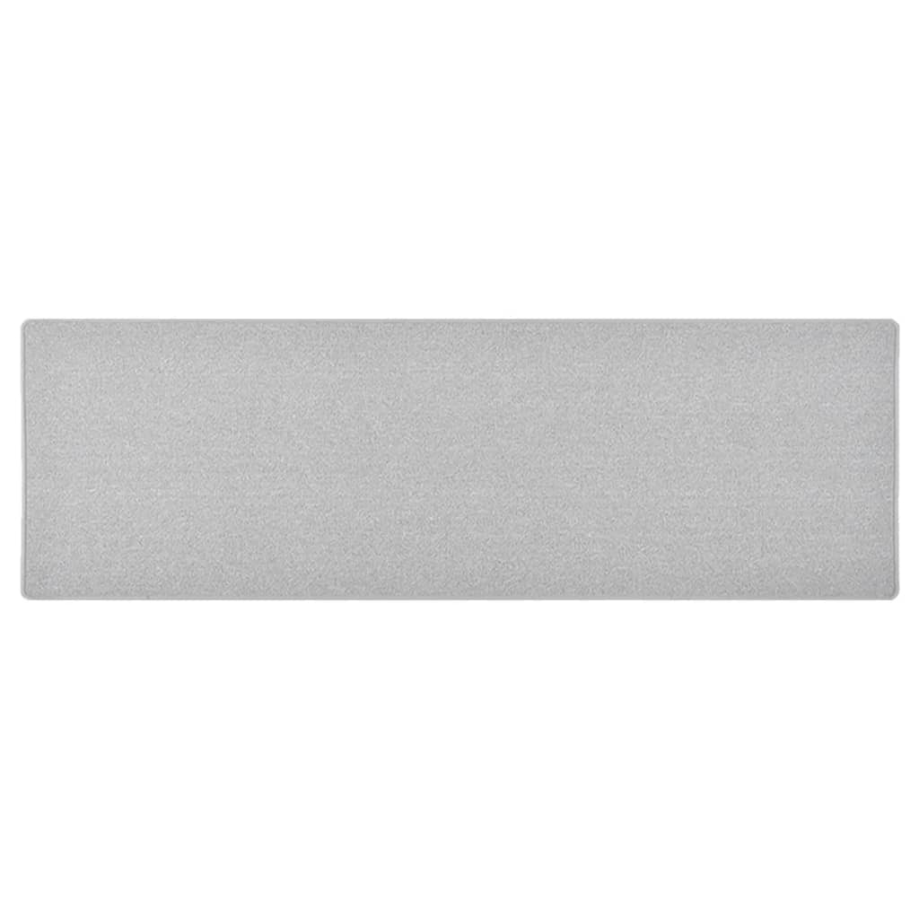 Tappeto Corsia Grigio Chiaro 80x250 cm
