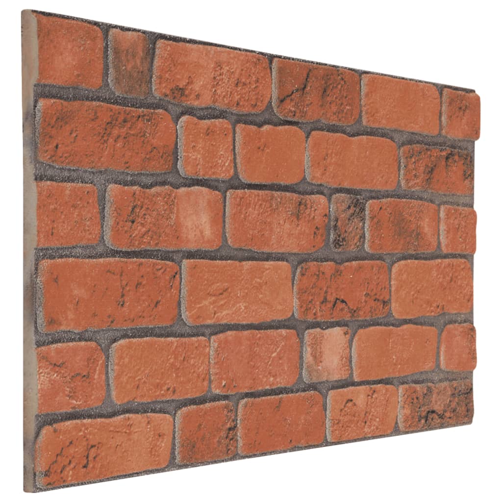 Pannelli Murali 3D con Design a Mattoni Terracotta 10 pz EPS