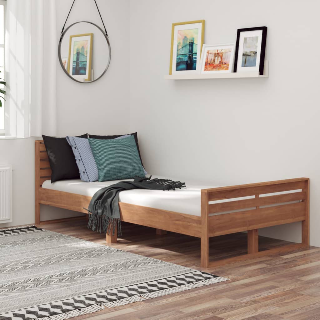 Giroletto in Legno Massello di Teak 100x200 cm