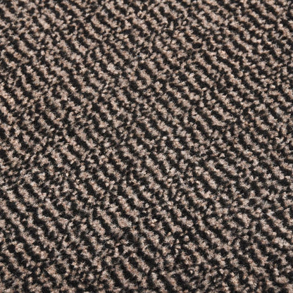 Zerbino Trapuntato 60x90 cm Marrone Scuro