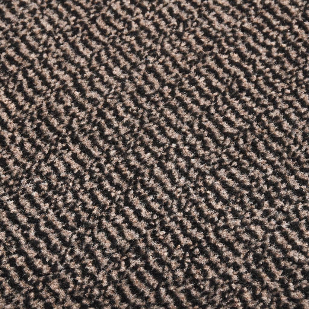 Zerbino Trapuntato 80x120 cm Marrone Scuro