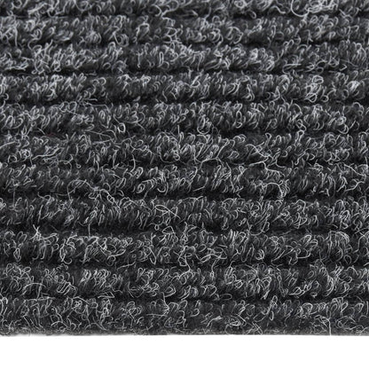 Tappeto Corsia Acchiappa Polvere 100x400 cm Antracite