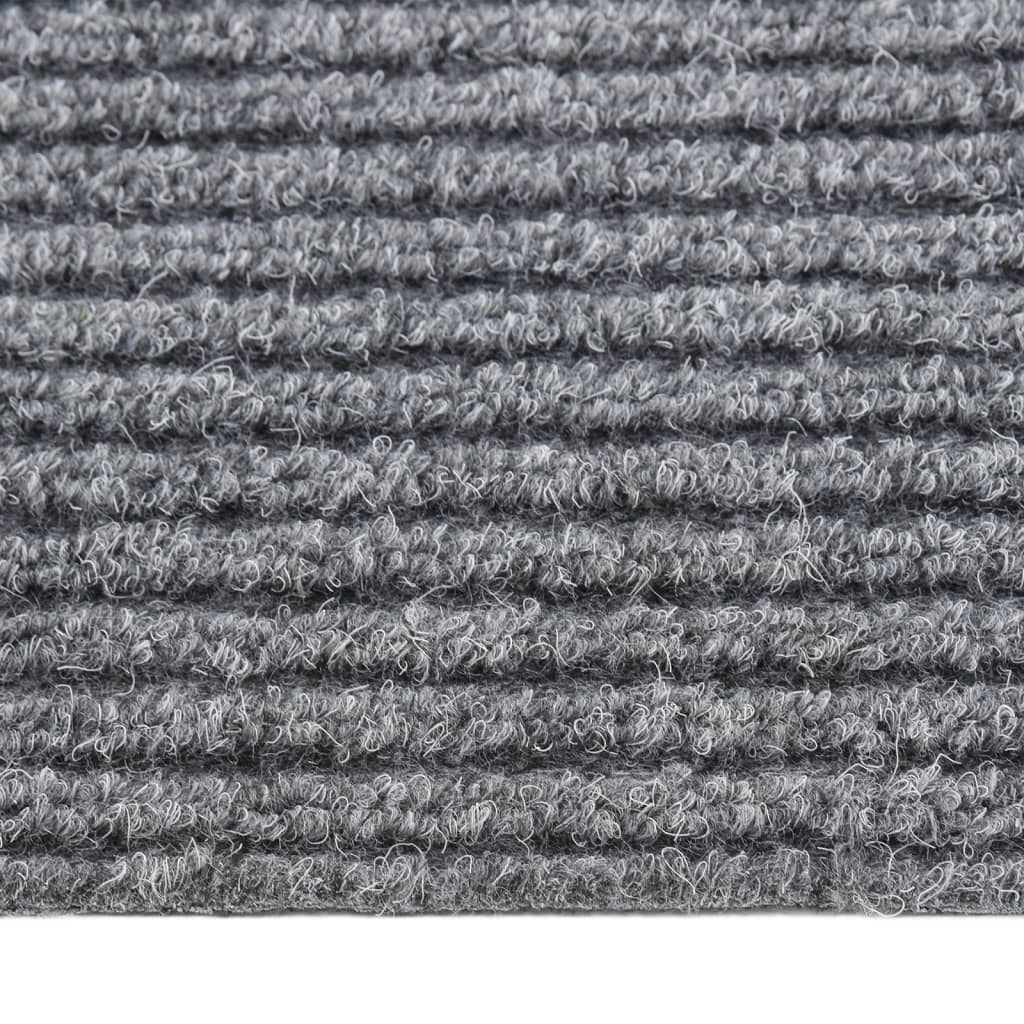 Tappeto Corsia Acchiappa Polvere 100x100 cm Grigio