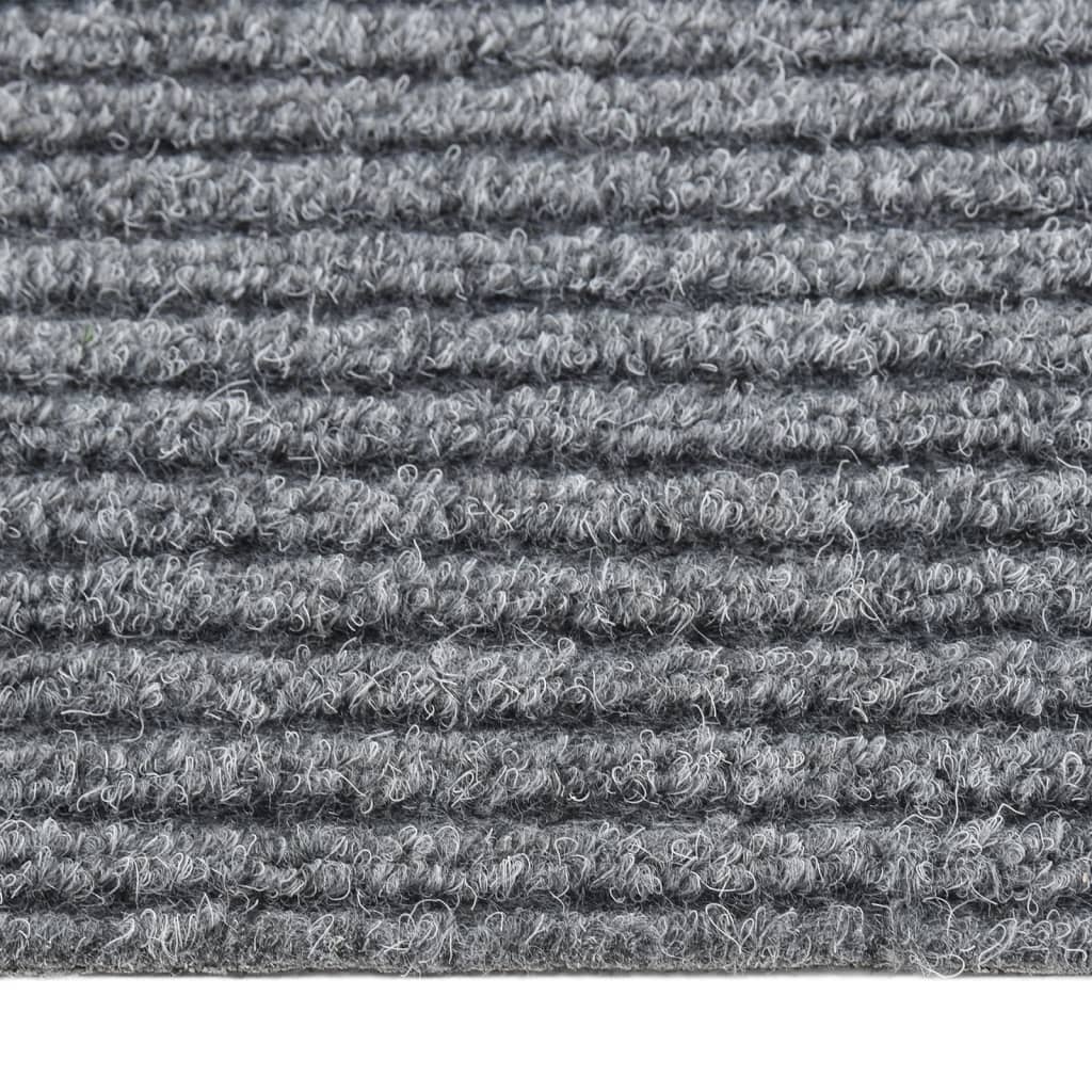 Tappeto Corsia Acchiappa Polvere 100x200 cm Grigio
