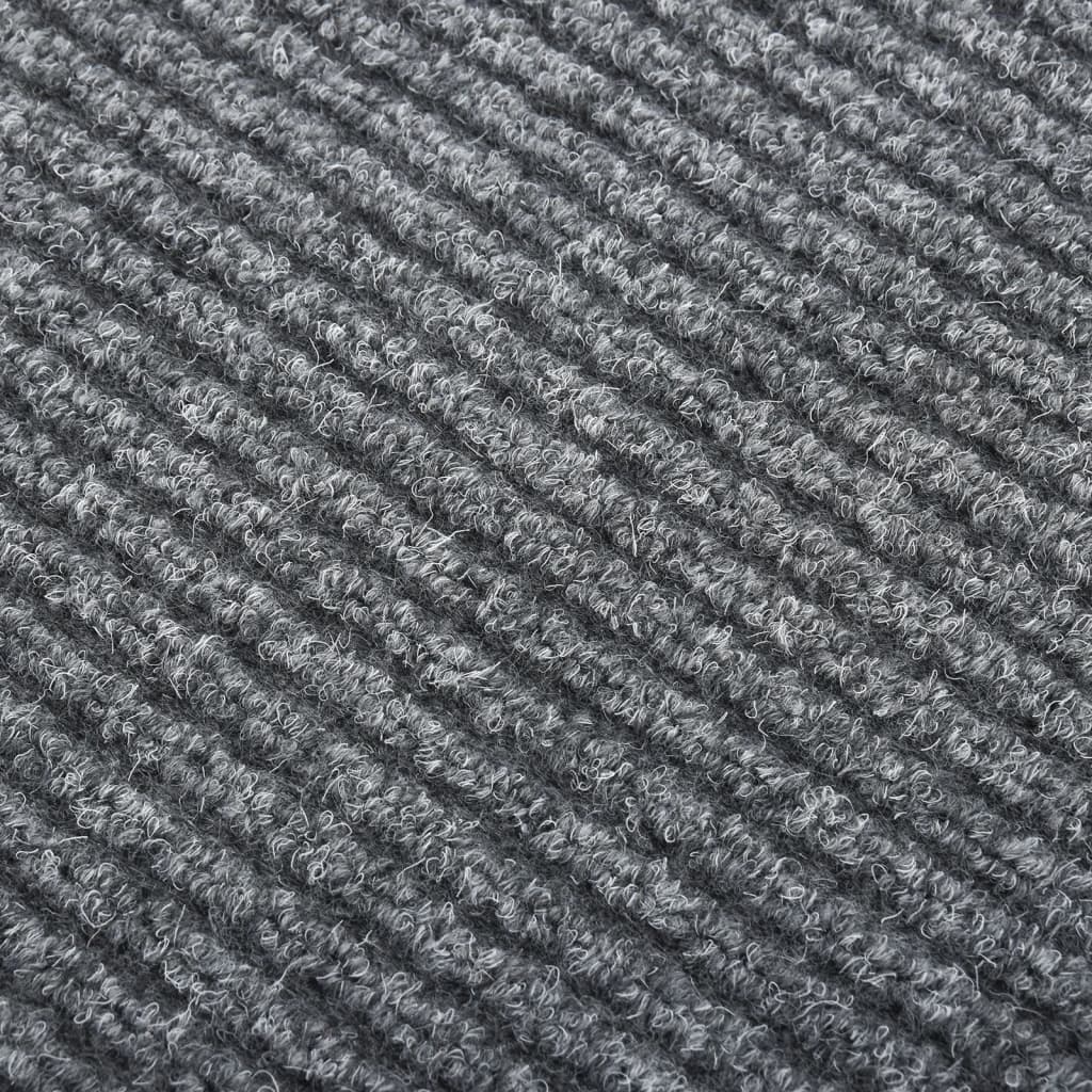 Tappeto Corsia Acchiappa Polvere 100x400 cm Grigio