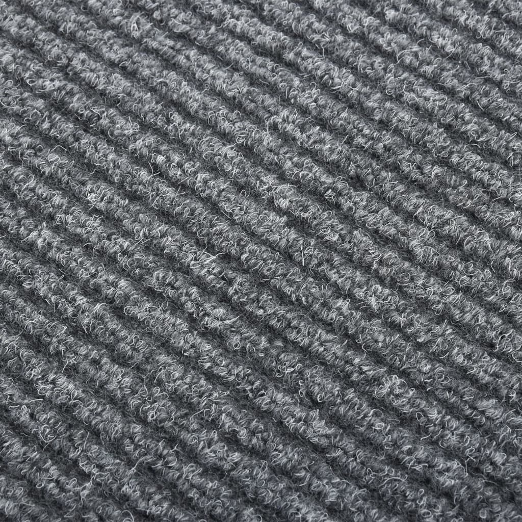 Tappeto Corsia Acchiappa Polvere 100x500 cm Grigio