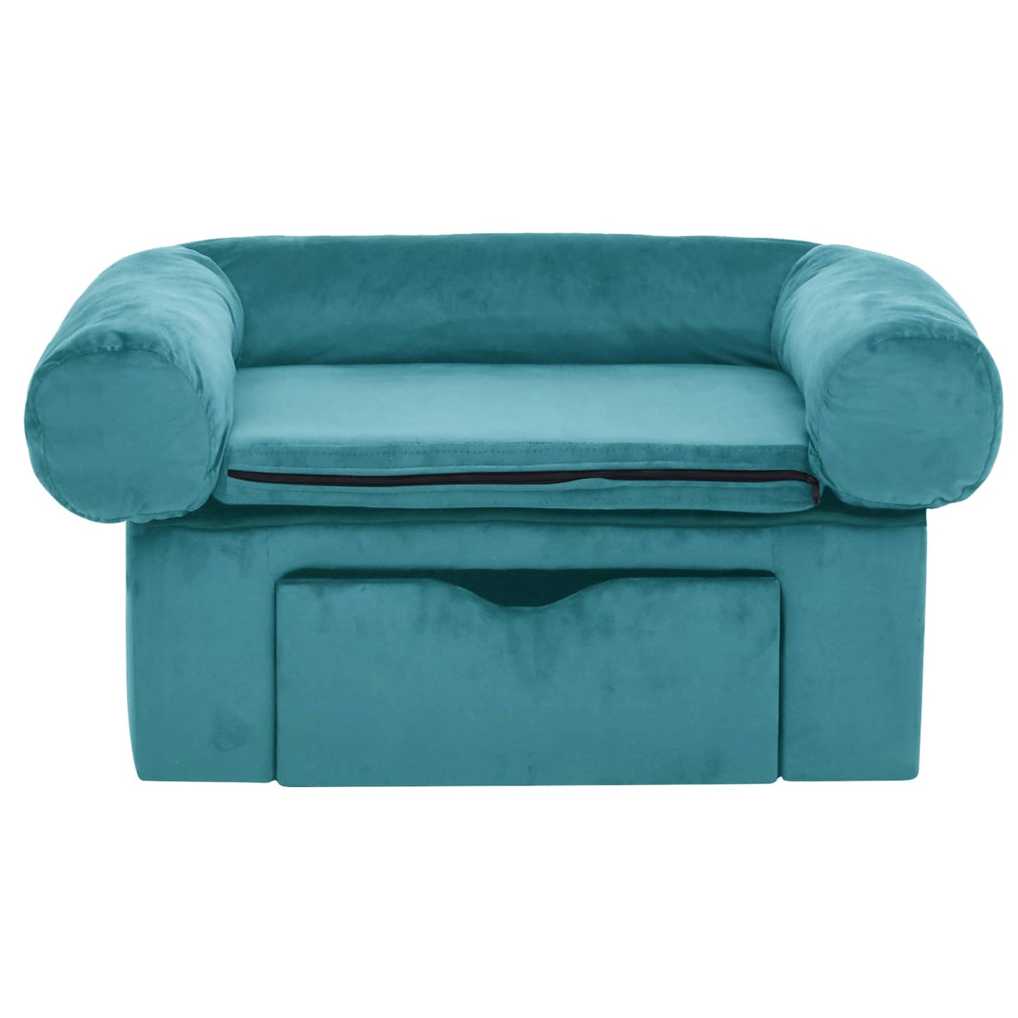 Divano per cani Turchese 75 x 50 x 38cm Peluche