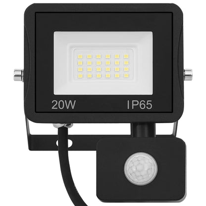 Faretto a LED con Sensore 20 W Bianco Caldo