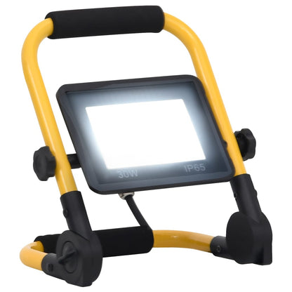 Faretto a LED con Maniglia 30 W Bianco Freddo