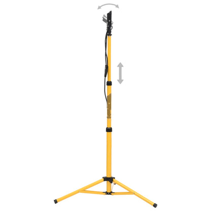 Faretto a LED con Treppiede 2x50 W Bianco Caldo
