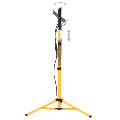 Faretto a LED con Treppiede 2x100 W Bianco Caldo