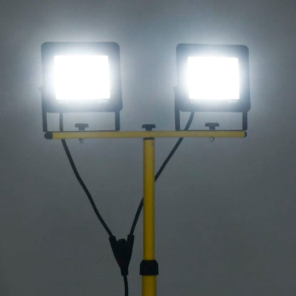 Faretto a LED con Treppiede 2x100 W Bianco Freddo