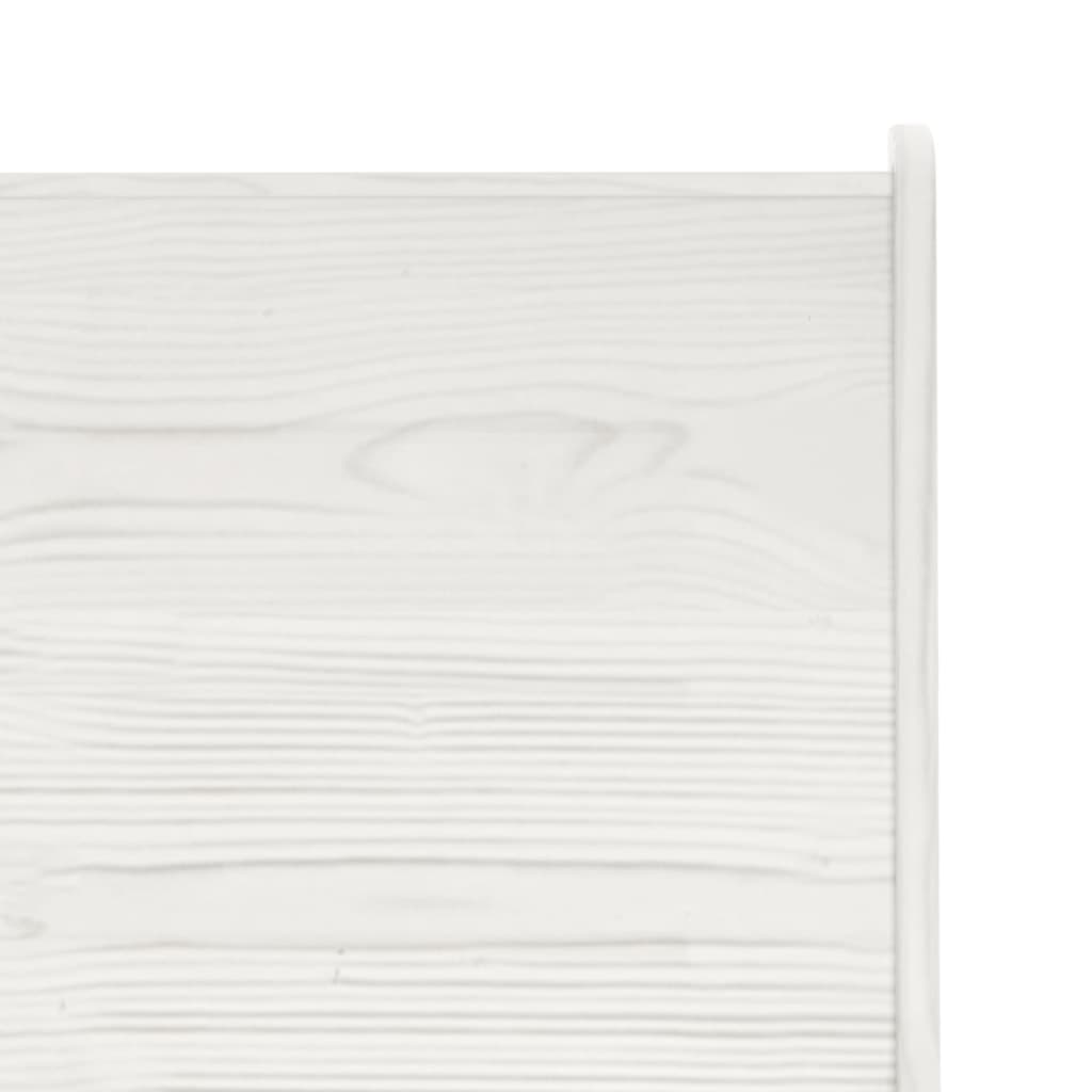 Panca Angolare REINE 151 cm in Pino Massello Bianco