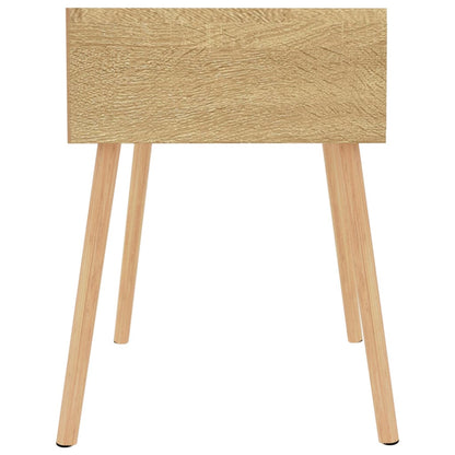 Comodino Rovere Sonoma 40x40x56 cm in Legno Multistrato