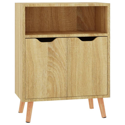 Credenza Rovere Sonoma 60x30x72 cm in Legno Multistrato