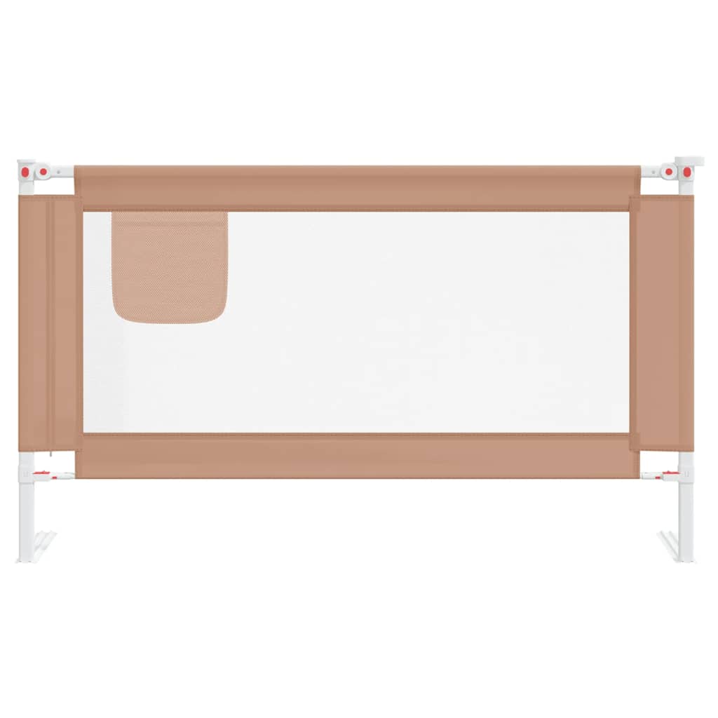 Sponda Letto di Sicurezza per Bambini Talpa 140x25cm in Tessuto