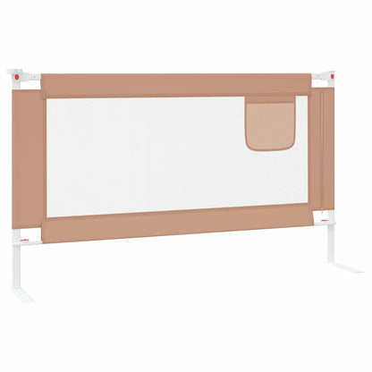 Sponda Letto di Sicurezza per Bambini Talpa 140x25cm in Tessuto