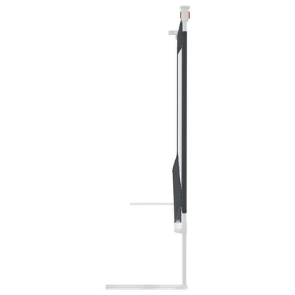 Sponda Letto Sicurezza Bambini Grigio Scuro 90x25 cm Tessuto