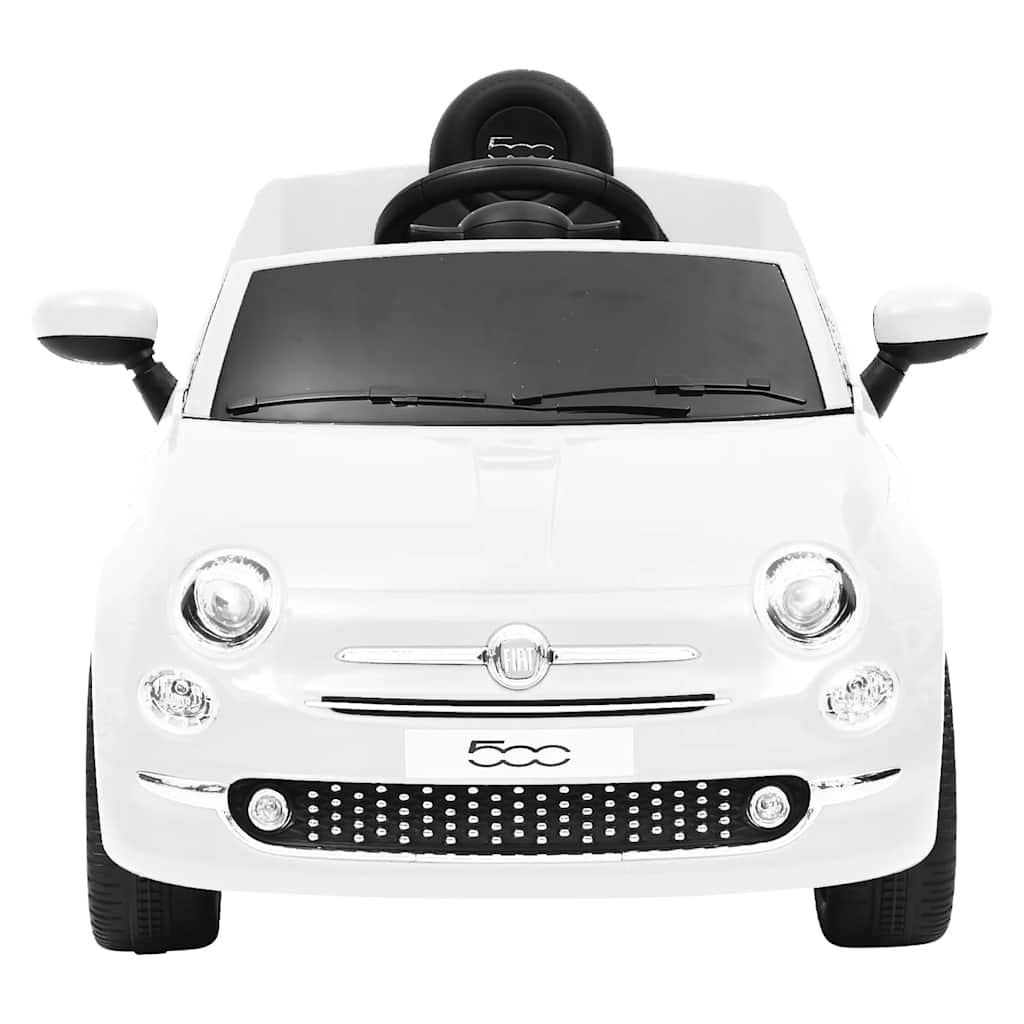 Auto Elettrica per Bambini Fiat 500 Bianca