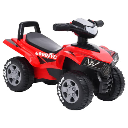 Quad Cavalcabile per Bambini Buon Anno Rosso