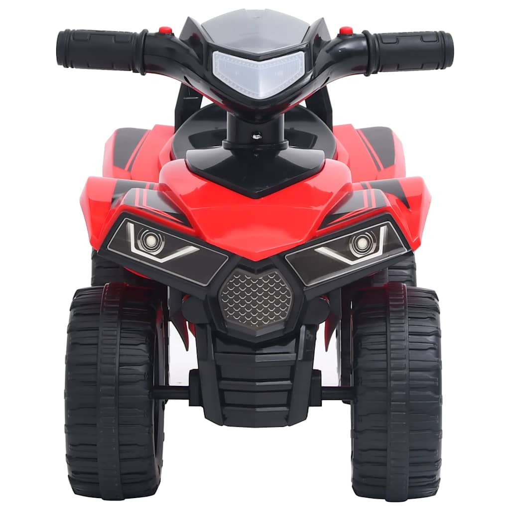 Quad Cavalcabile per Bambini Buon Anno Rosso