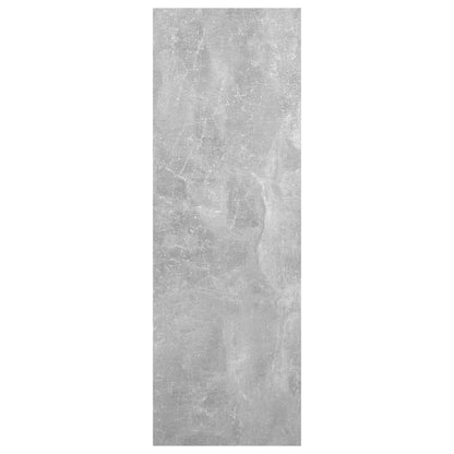 Mobili TV 2pz Grigio Cemento 30,5x30x90 cm Legno Multistrato