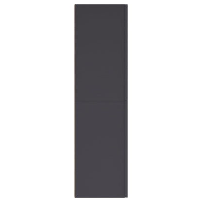Mobile Porta TV Grigio 30,5x30x110 cm in Legno Multistrato