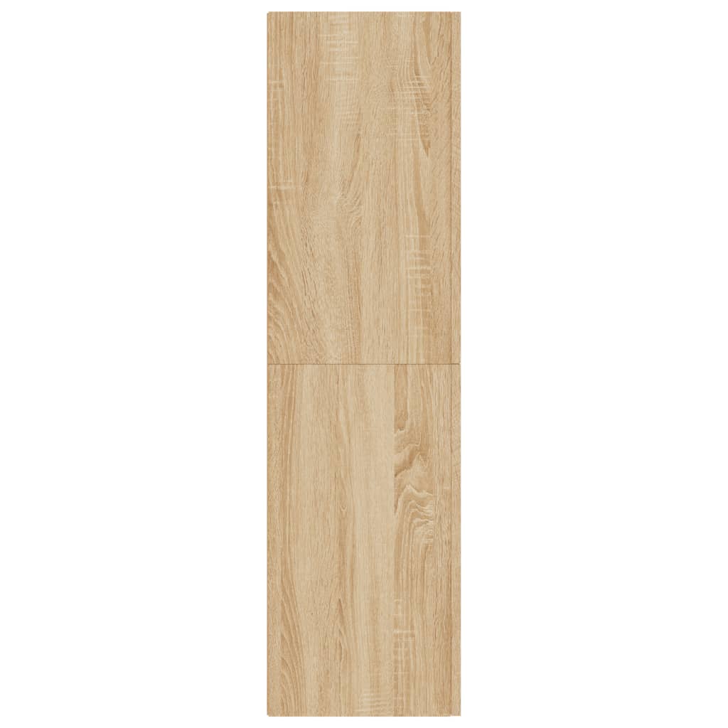 Mobile Porta TV Rovere Sonoma 30,5x30x110 cm Legno Multistrato