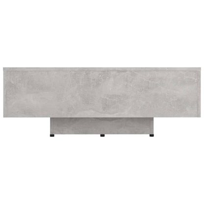 Tavolino Salotto Grigio Cemento 85x55x31 cm Legno Multistrato