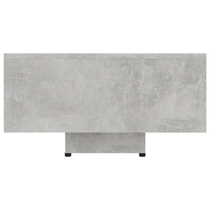 Tavolino Salotto Grigio Cemento 85x55x31 cm Legno Multistrato