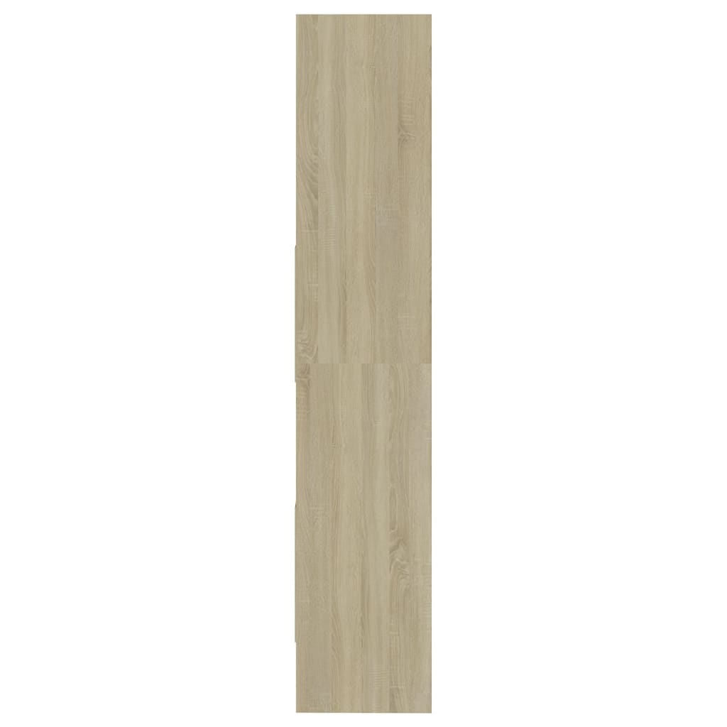 Libreria Rovere Sonoma 60x35x180 cm in Legno Multistrato
