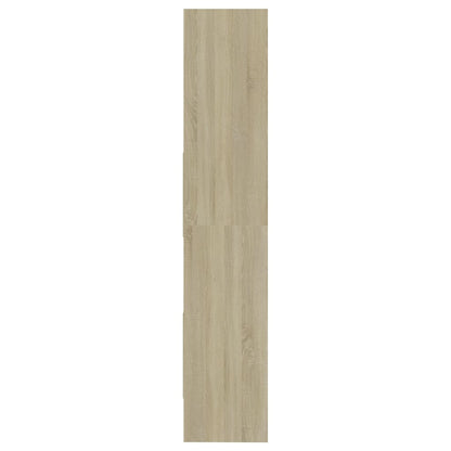 Libreria Rovere Sonoma 60x35x180 cm in Legno Multistrato