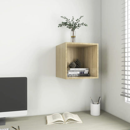 Mobile a Muro Rovere Sonoma 37x37x37 cm in Legno Multistrato