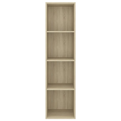 Mobile TV Parete Rovere Sonoma 37x37x142,5cm Legno Multistrato