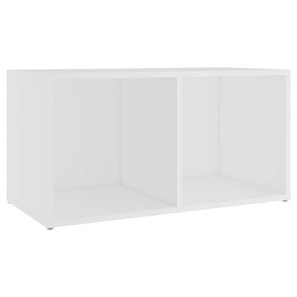 Mobile Porta TV Bianco 72x35x36,5 cm in Legno Multistrato