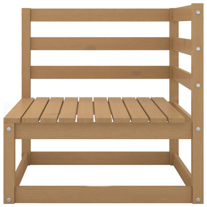 Set Divani da Giardino 2 pz Ambra in Legno Massello di Pino