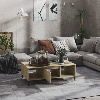 Tavolino Salotto Rovere Sonoma 103,5x60x35 cm Legno Multistrato