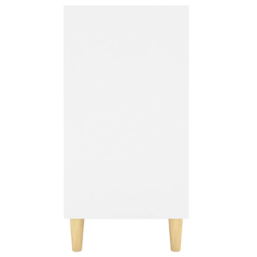 Credenza Bianca 103,5x35x70 cm in Legno Multistrato
