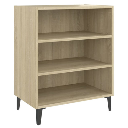 Credenza Rovere Sonoma 57x35x70 cm in Legno Multistrato
