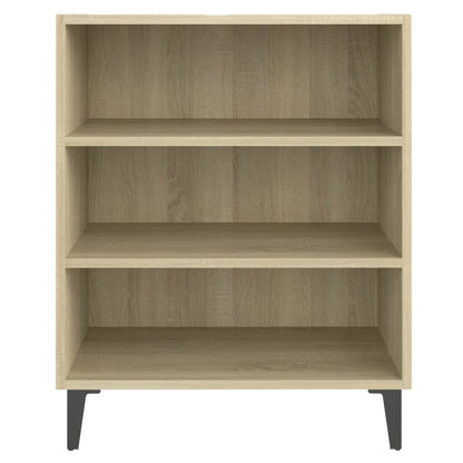 Credenza Rovere Sonoma 57x35x70 cm in Legno Multistrato
