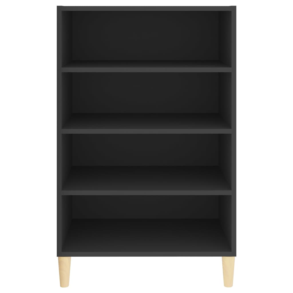 Credenza Grigia 57x35x90 cm in Legno Multistrato