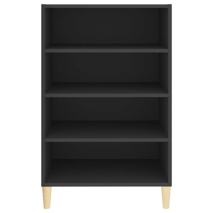 Credenza Grigia 57x35x90 cm in Legno Multistrato