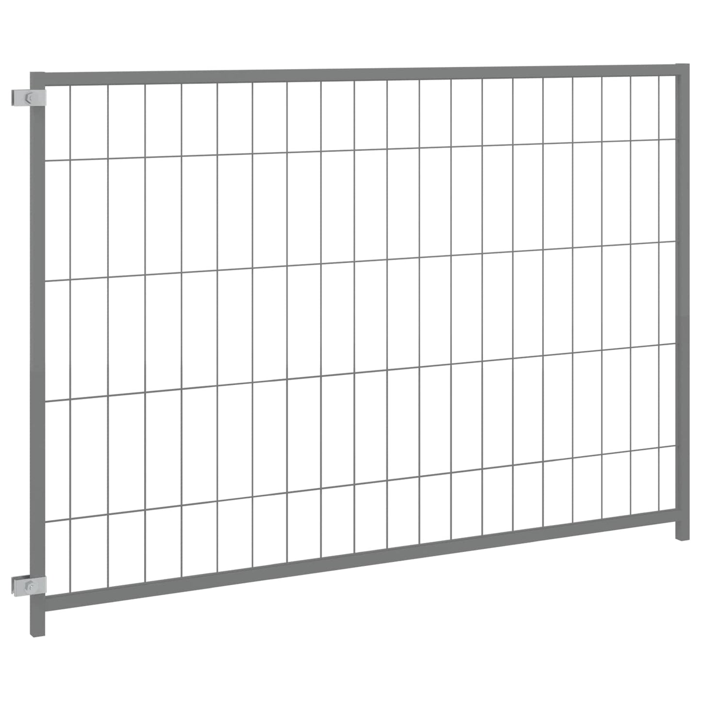 Gabbia per Cani Argento 300x100x70 cm in Acciaio